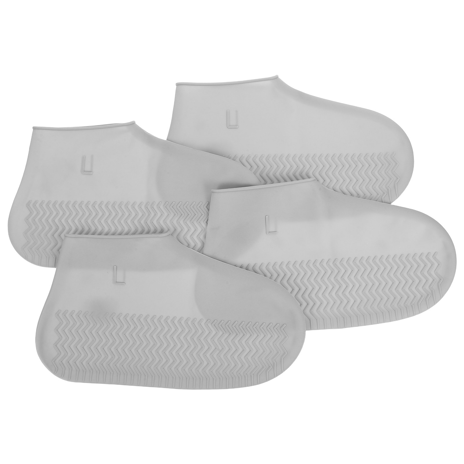 Cycling Shoes For Commute - 2Pairs Silicone Shoe Covers Waterproof Reusable