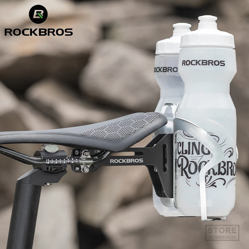 Commuting By Bike - ROCKBROS Double Cup Bicycle Water Bottle