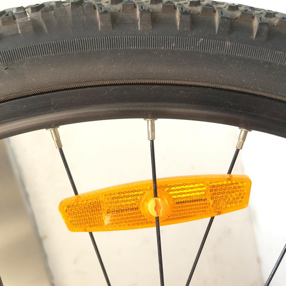 Spoke Reflector Set - 2-Piece Universal Spoke Lights Set Enhanced