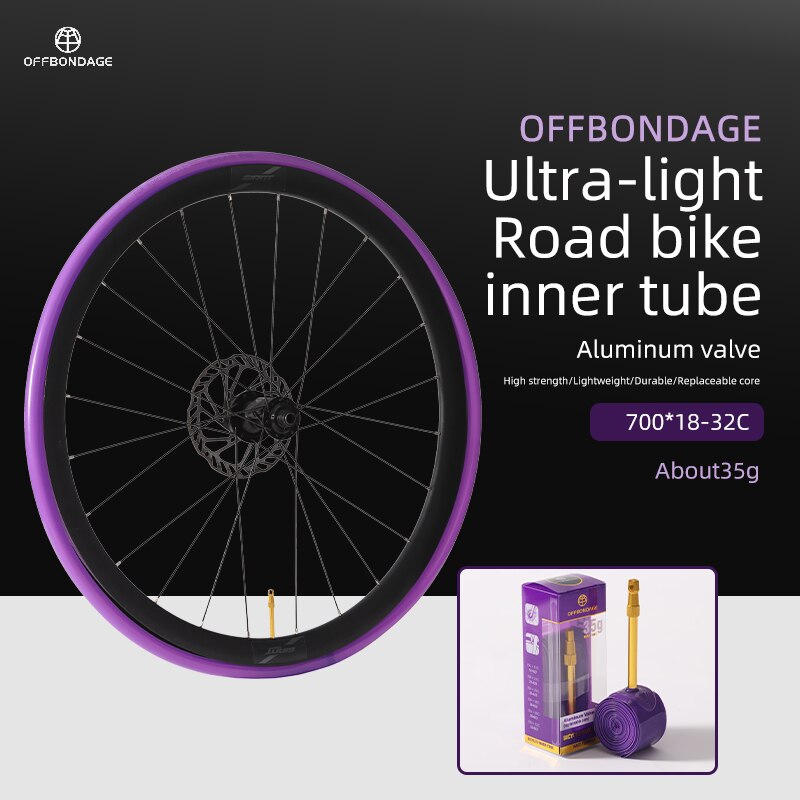 OFFBONDAGE Aluminum Valve Ultr - đánh giá và giá Inner Tube 700C