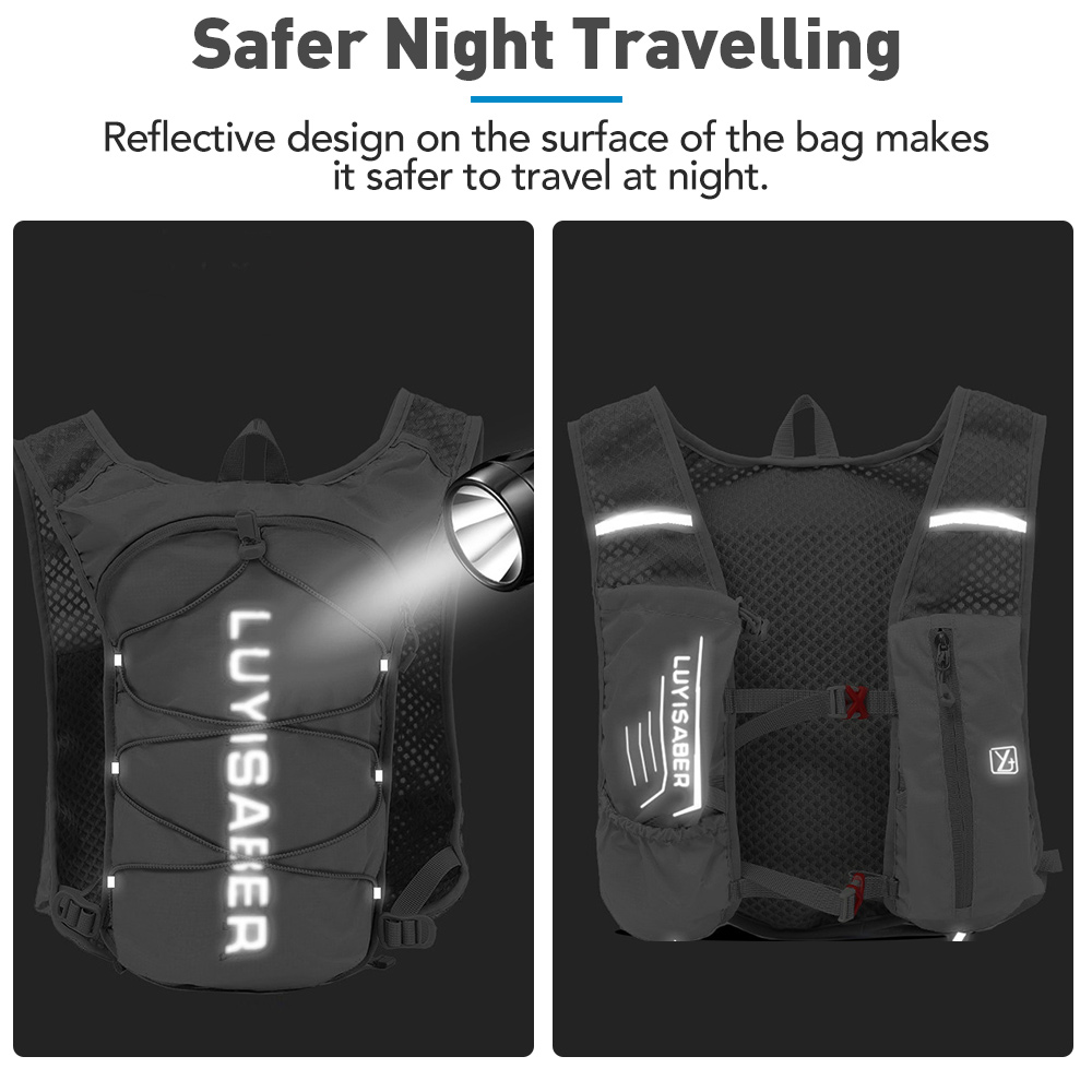 5L Ultra-light Hydration Vest  - đánh giá và giá Cycling Commuter Backpack Waterproof