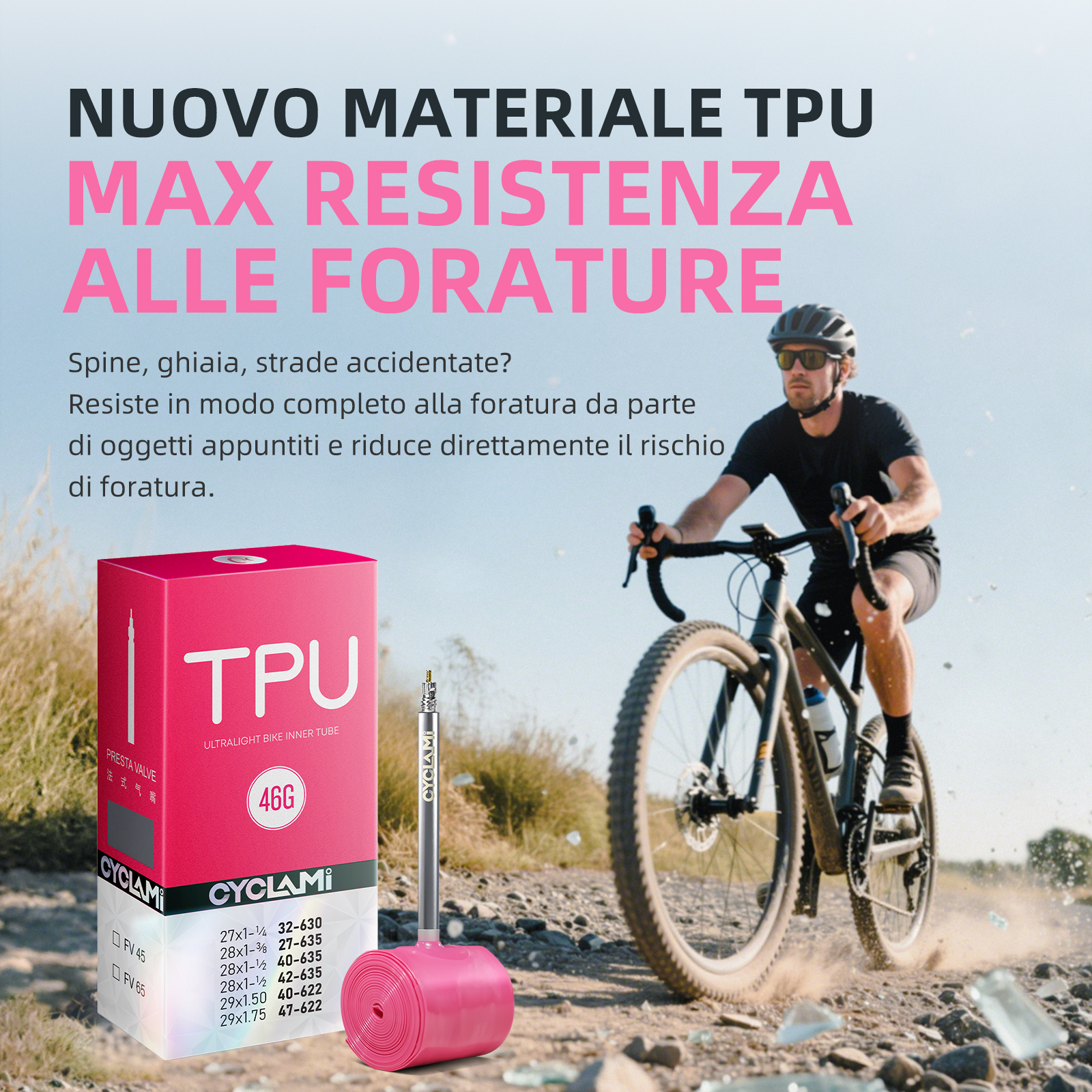 CYCLAMI Ultralight Bicycle Inn - đánh giá và giá Inner Tube 700C