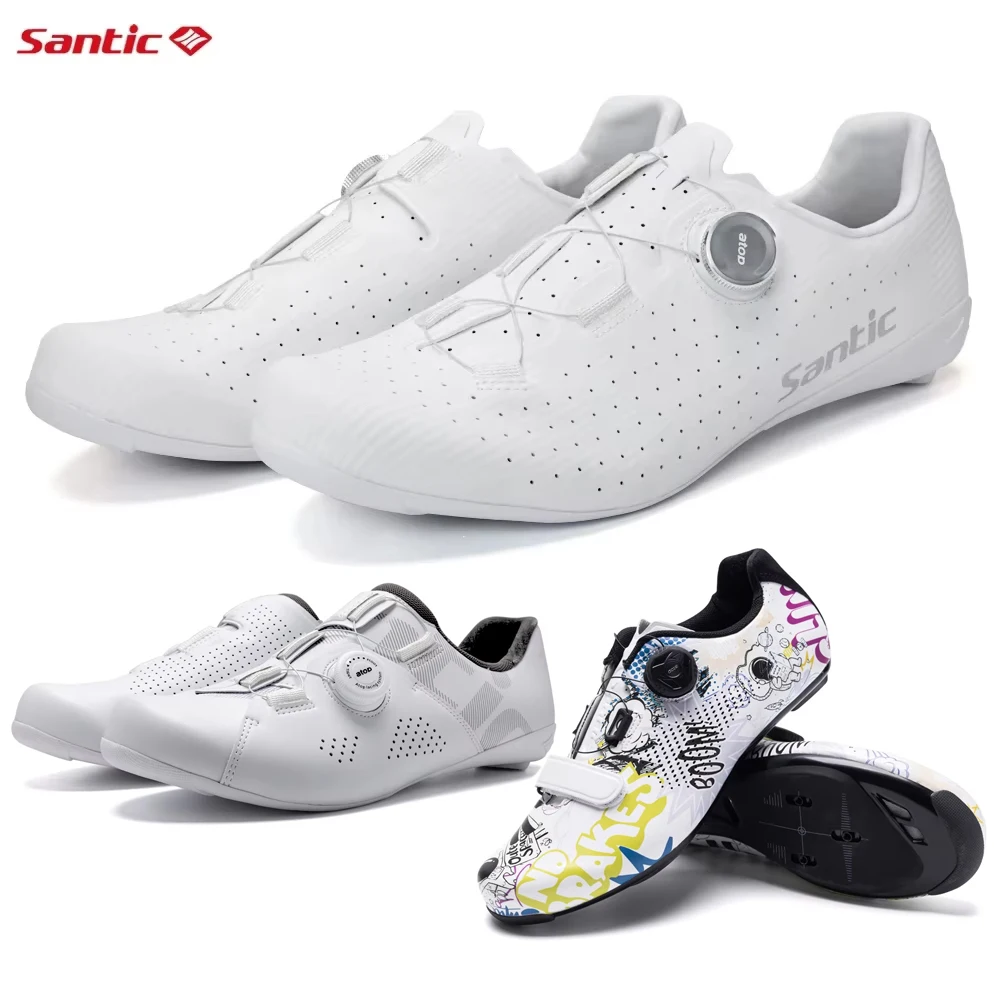 Santic Men's Lock Road Bike Sh - đánh giá và giá Cycling Commuter Shoes