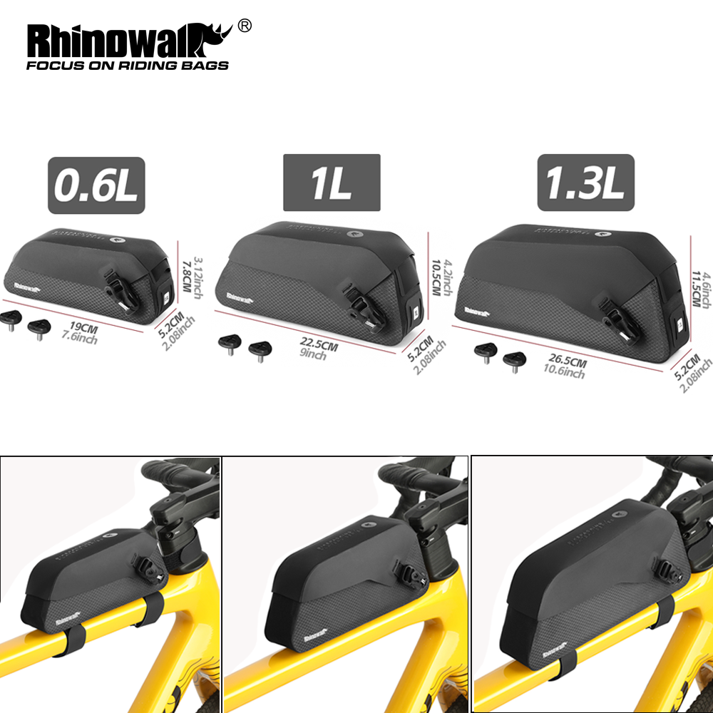 Rhinowalk Bike Top Tube Bag IP - đánh giá và giá Cycling Commuter Backpack Waterproof