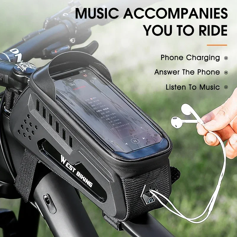WEST BIKING Hard Shell TPU Bic - đánh giá và giá Cycling Commuter Backpack Waterproof