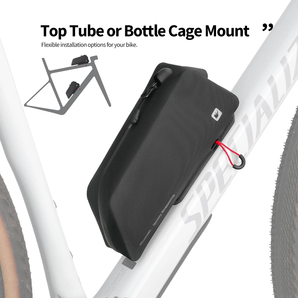 Rhinowalk Bike Top Tube Bag Qu - đánh giá và giá Cycling Commuter Backpack Waterproof