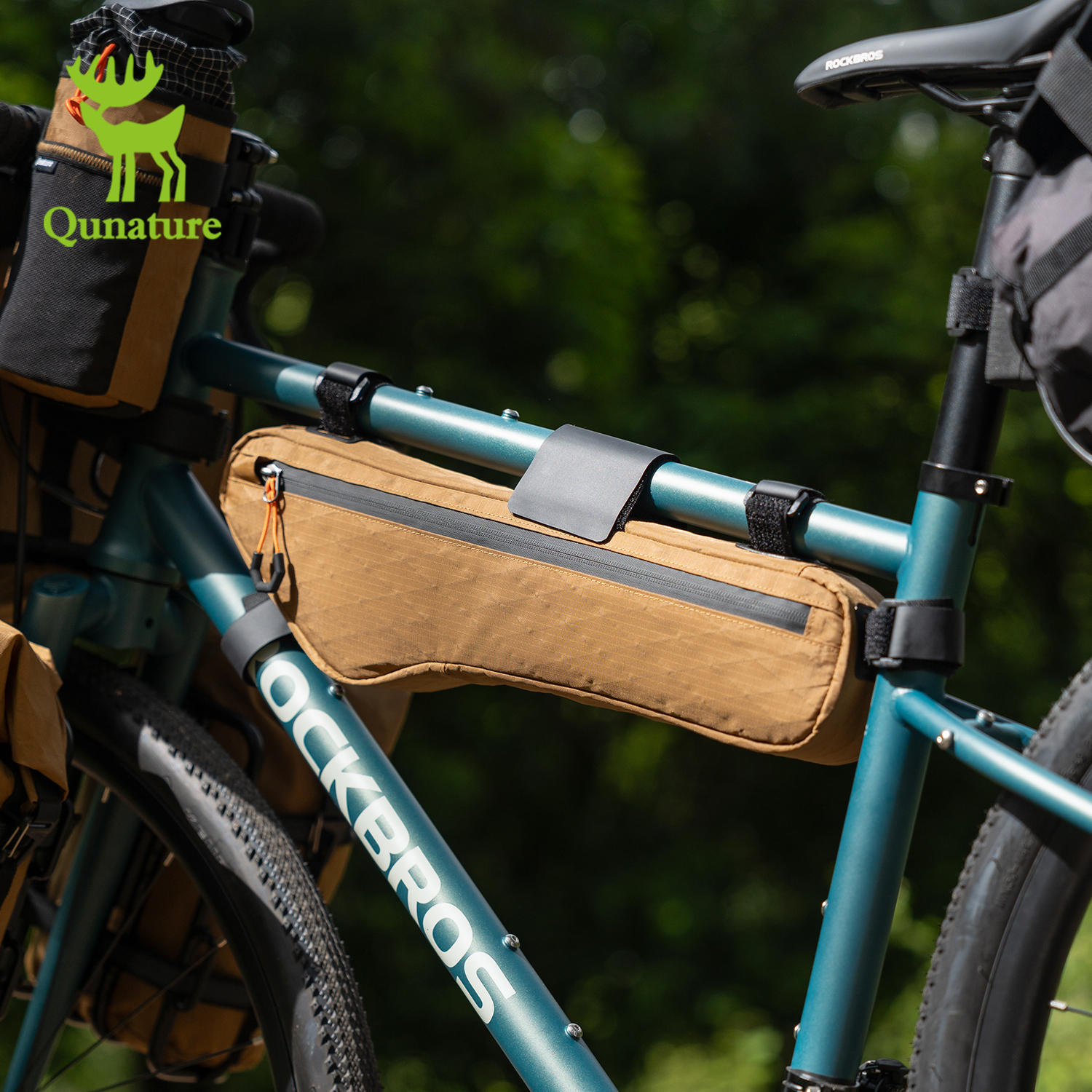Qunature Bikepacking Bag Bike  - đánh giá và giá Cycling Commuter Backpack Waterproof