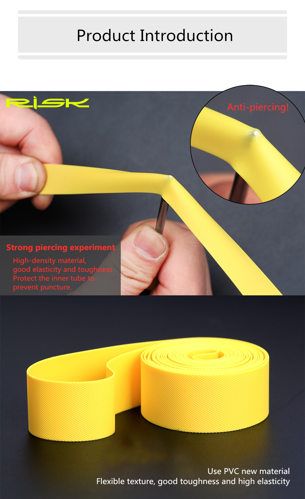 2pcs RISK Bicycle Rim Strip Ti - đánh giá và giá Inner Tube 700C