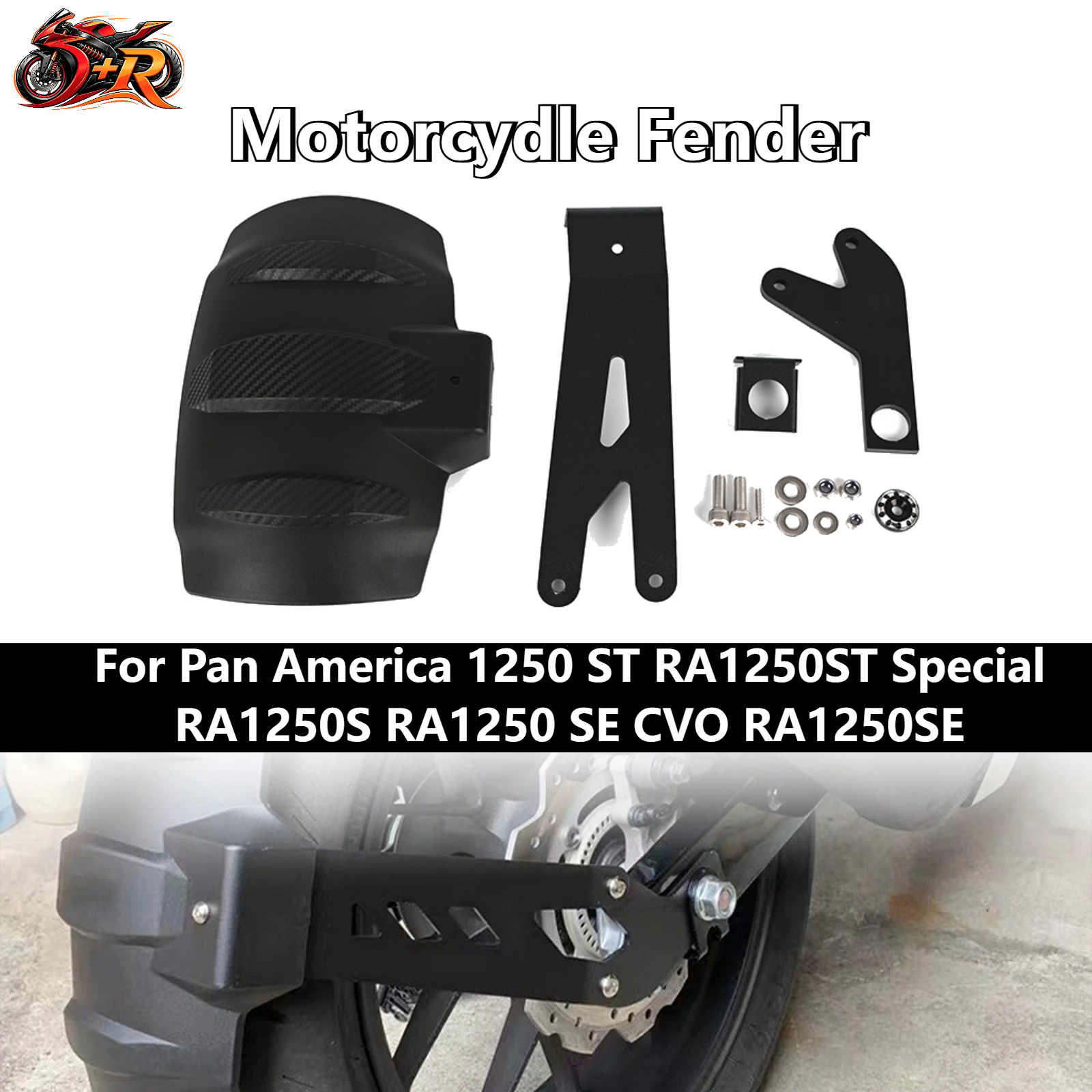 1 Set Moto Fender Rear Wheel C - đánh giá và giá Fender Mudguard Set