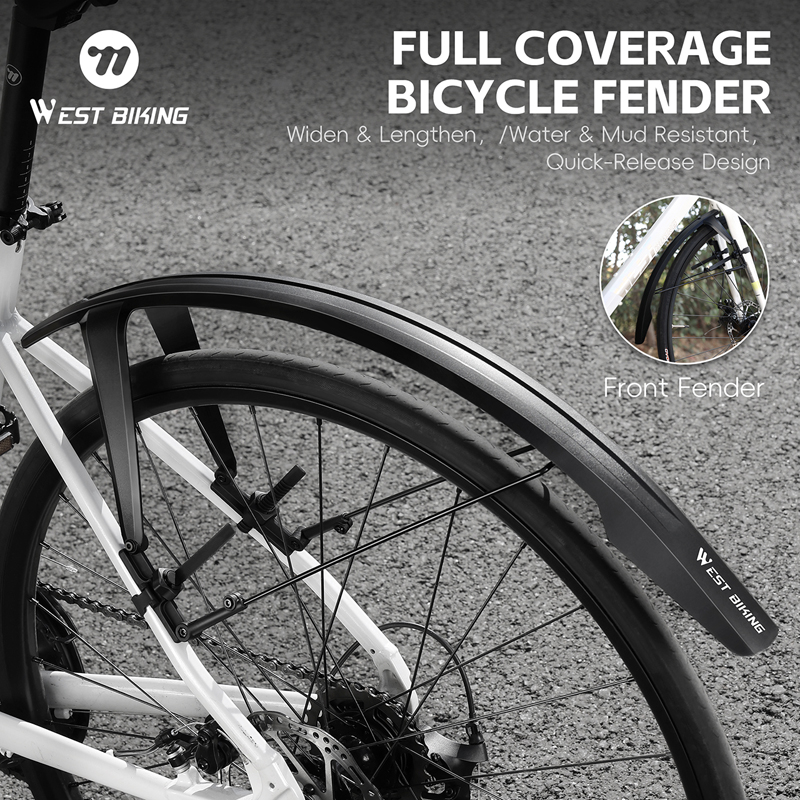 WEST BIKING Bike Fender Set 2P - đánh giá và giá Fender Mudguard Set