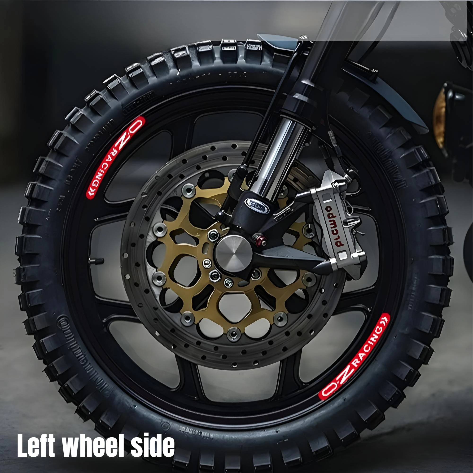 4Pcs/set Wheel Stickers 17Inch - đánh giá và giá Spoke Reflector Set