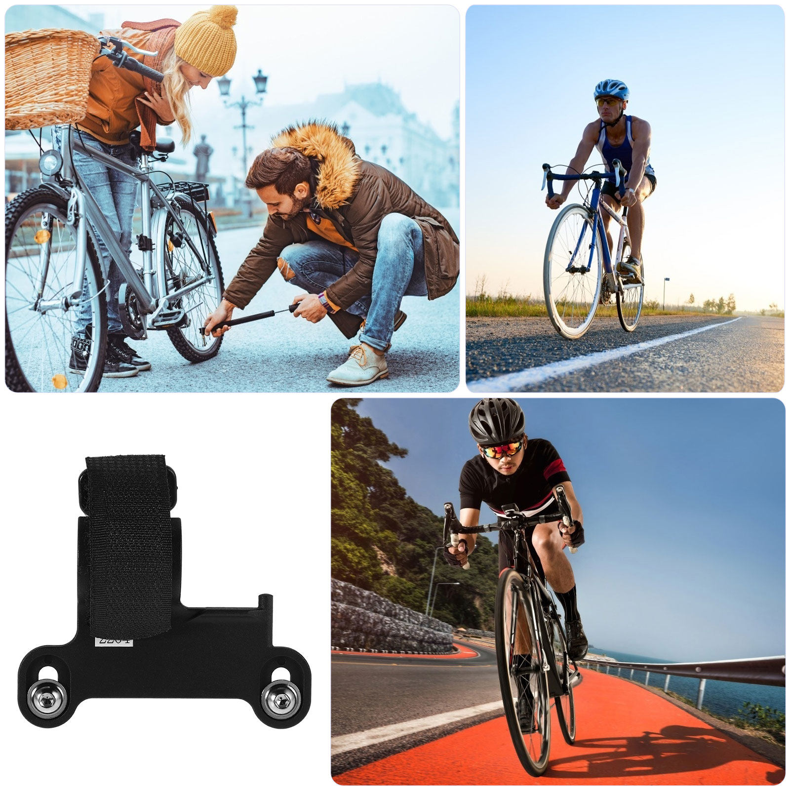 Nylon Bike Pump Holder Clip fo - đánh giá và giá Bike Pump Frame Mount