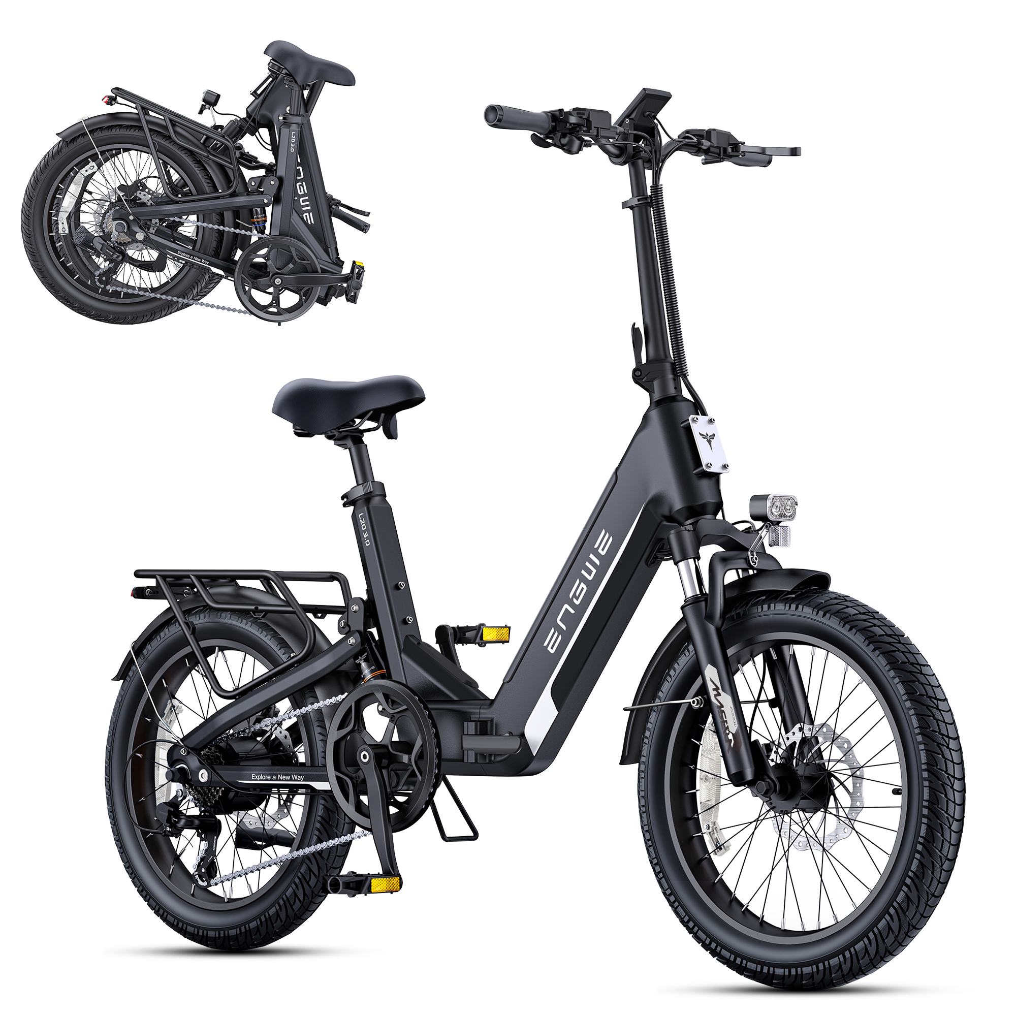 ENGWE L20 3.0 Full Suspension  - đánh giá và giá Commuting With Bike