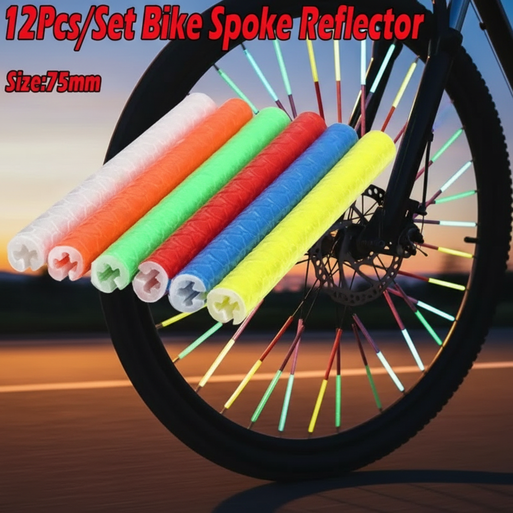 Bike Spoke Reflector Clips 12- - đánh giá và giá Spoke Reflector Set