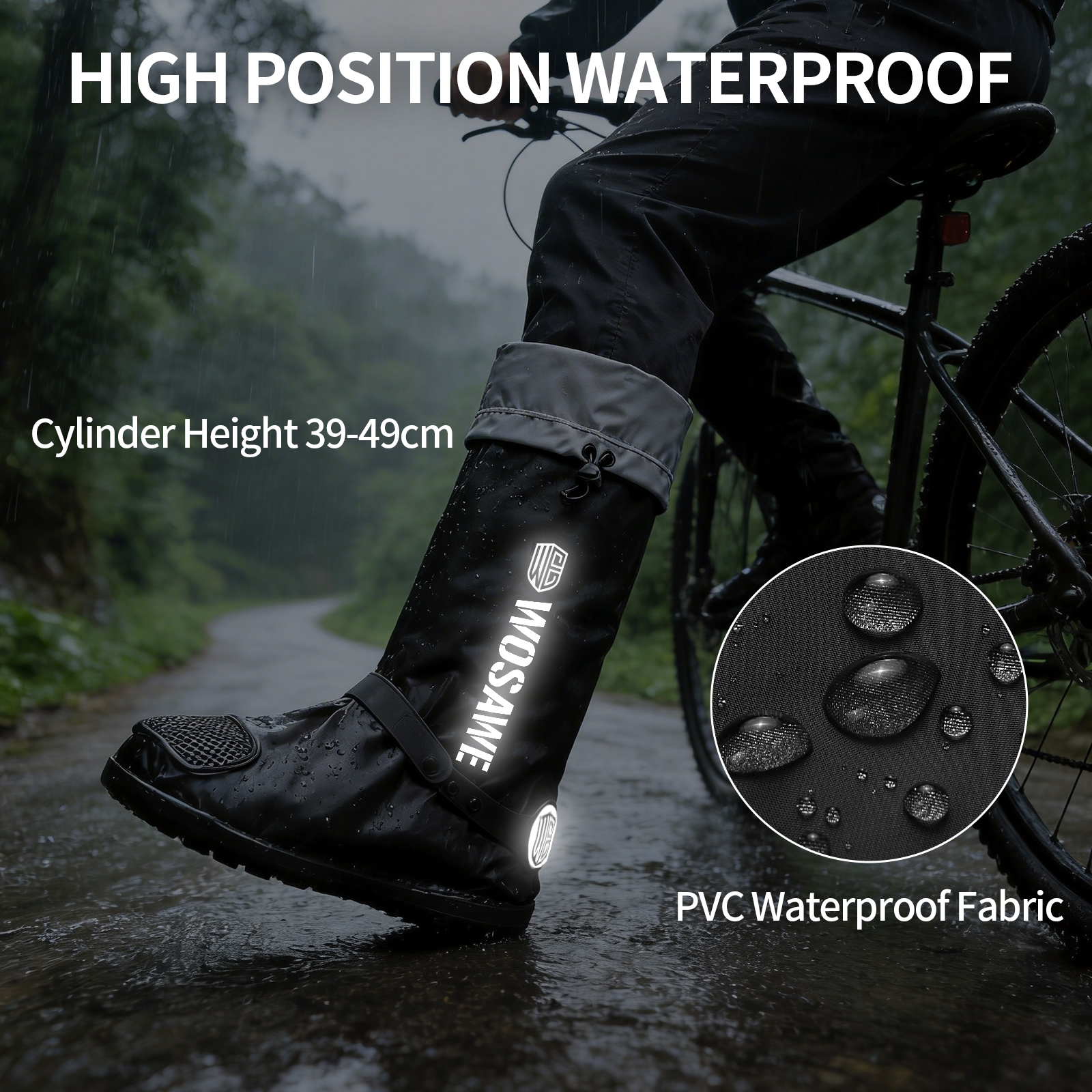 WOSAWE WOSAWE Waterproof Rain  - đánh giá và giá Cycling Shoes For Commute