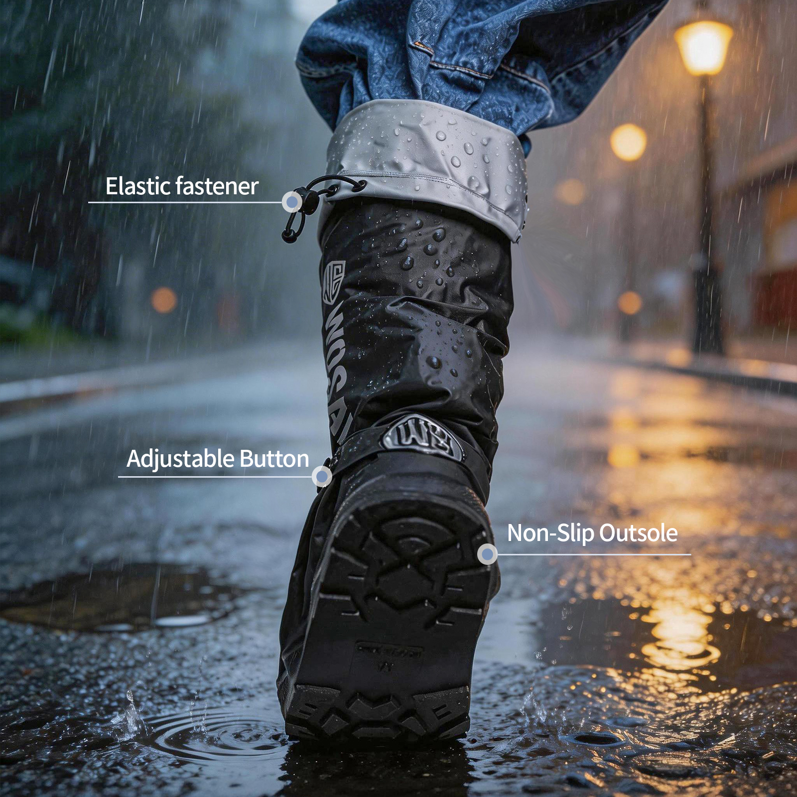 WOSAWE WOSAWE Waterproof Rain  - đánh giá và giá Cycling Shoes For Commute