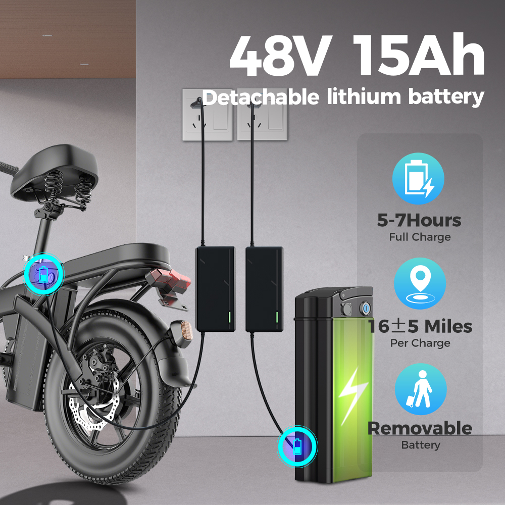 14-Inch Electric Bike Easy to  - đánh giá và giá Commuting With Bike